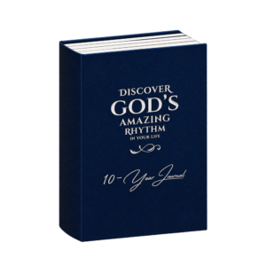 Discover God’s amazing rhythm in your life – 10 year journal